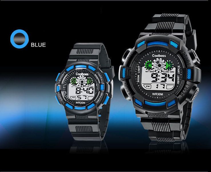 <b><p>student Electronic wri clock alarm Stop watch</p></b><b><p>学生 電子 手首 時計 アラーム ストップウォッチ LEDライト スポーツ 防水</p></b><br /><br /><p align='center'>