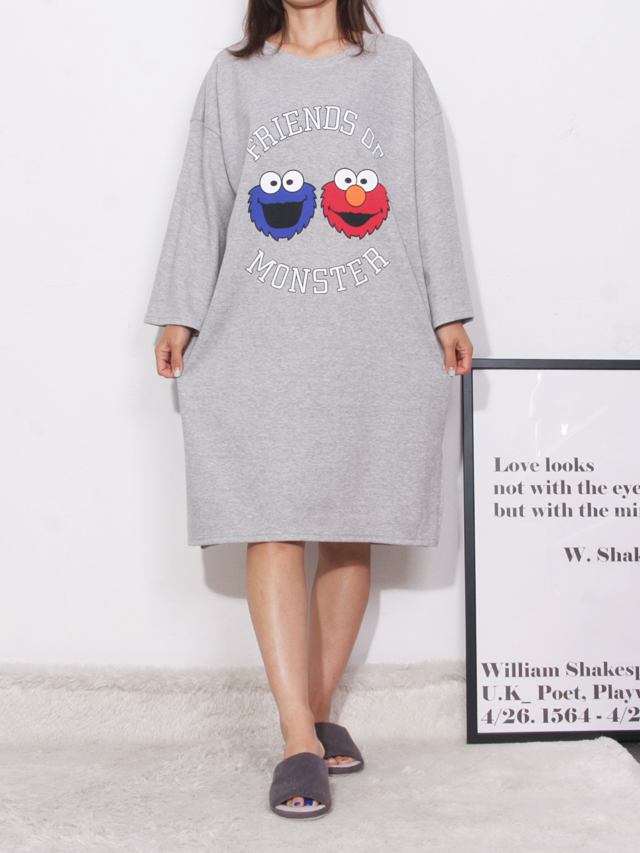 <b><p>pajamas one piece Homeware smile Fa</p></b><b><p>パジャマ ワンピース ホームウェア スマイル 純綿</p></b><br /><br /><p align='center'>