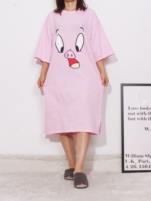 <b><p>pajamas one piece Homeware smile Fa</p></b><b><p>パジャマ ワンピース ホームウェア スマイル 純綿</p></b><br /><br /><p align='center'>