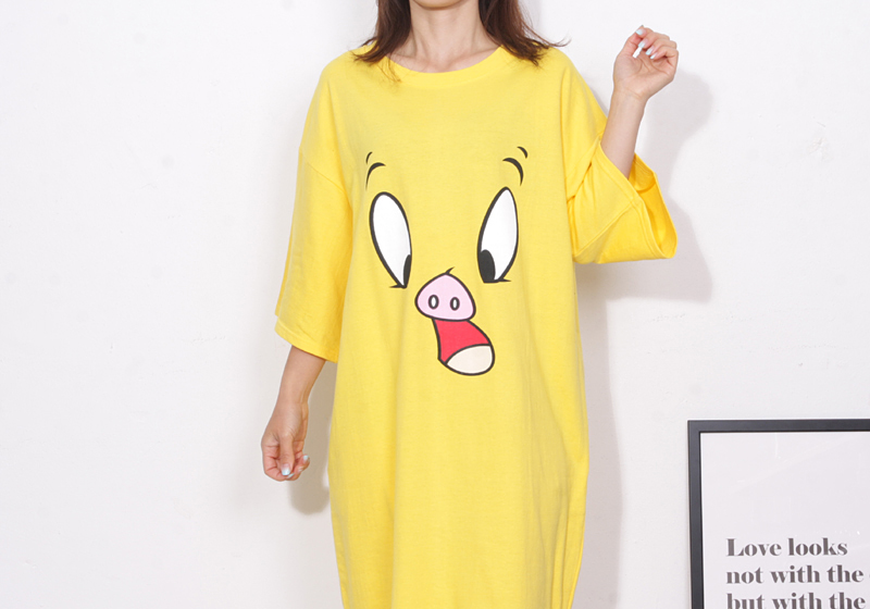 <b><p>pajamas one piece Homeware smile Fa</p></b><b><p>パジャマ ワンピース ホームウェア スマイル 純綿</p></b><br /><br /><p align='center'>
