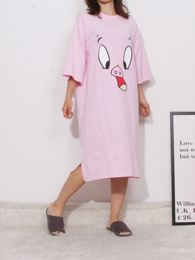 <b><p>pajamas one piece Homeware smile Fa</p></b><b><p>パジャマ ワンピース ホームウェア スマイル 純綿</p></b><br /><br /><p align='center'>