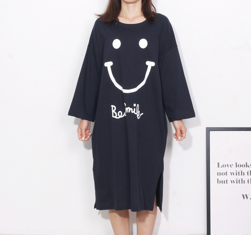 <b><p>pajamas one piece Homeware smile Fa</p></b><b><p>パジャマ ワンピース ホームウェア スマイル 純綿</p></b><br /><br /><p align='center'>