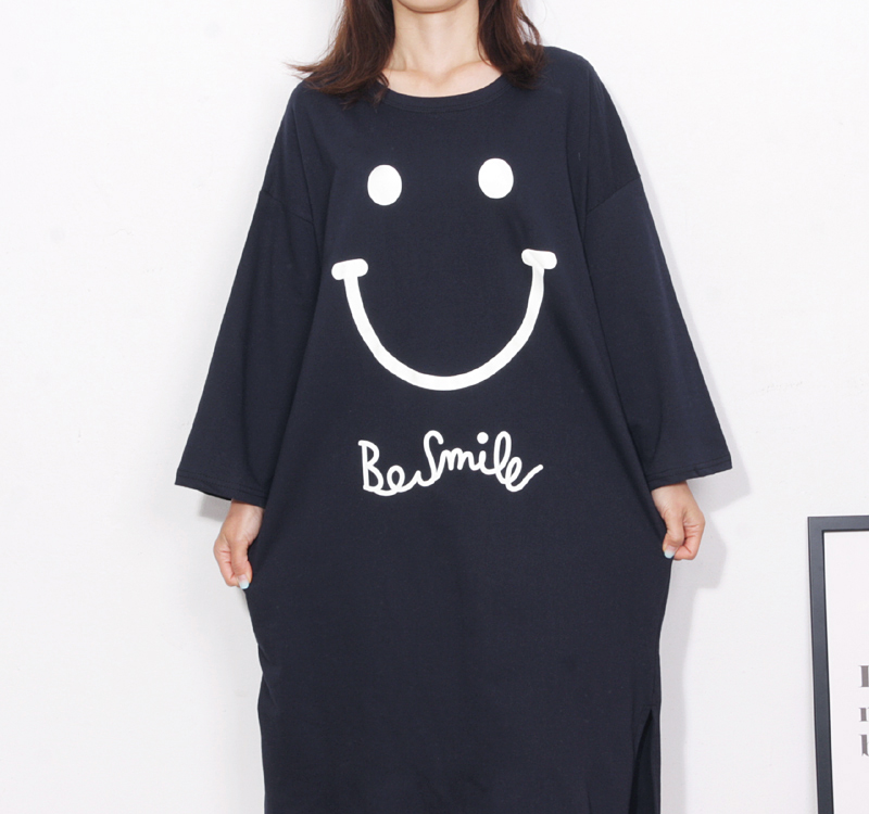 <b><p>pajamas one piece Homeware smile Fa</p></b><b><p>パジャマ ワンピース ホームウェア スマイル 純綿</p></b><br /><br /><p align='center'>