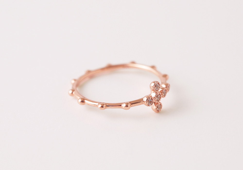 <b><p>Rubbing Pure one cross ary 14k gold Woman</p></b><b><p>ブルリング ピュアな クロス ロザリオ 14k金 女性 カトリック キュービ ギフト</p></b><br /><br /><p align='center'>