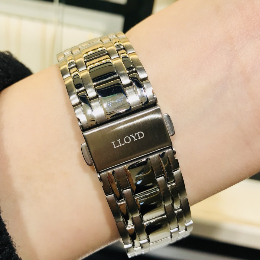 <b><p>Lloyd Moon Phase Full Ste couple metal cck</p></b><b><p>ロイド ムーンフェイズ フルスト カップル メタル 時計</p></b><br /><br /><p align='center'>