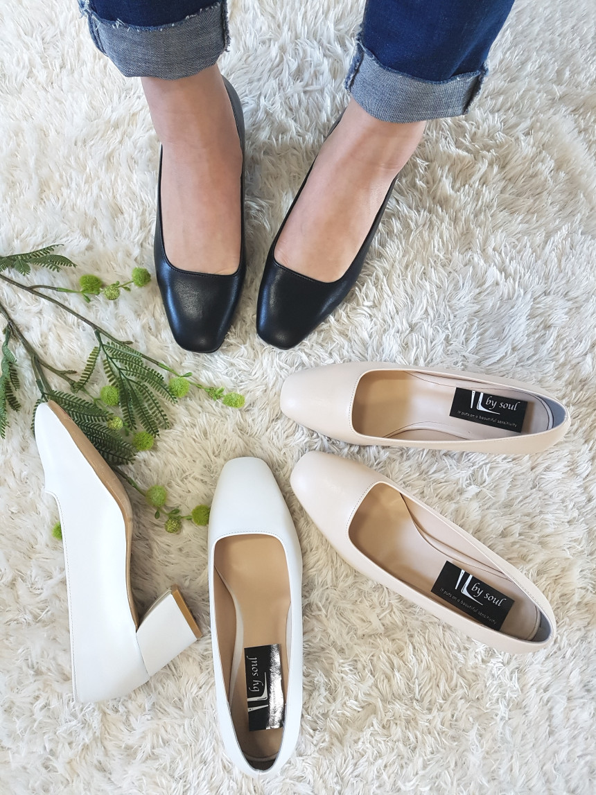 <b><p>Korean Squa nose Middle Hill pump 3col Beige</p></b><b><p>韓国語 正方形の鼻 ミドルヒール パンプス 3col ベージュ靴 女性 厚底 青キグプ</p></b><br /><br /><p align='center'>