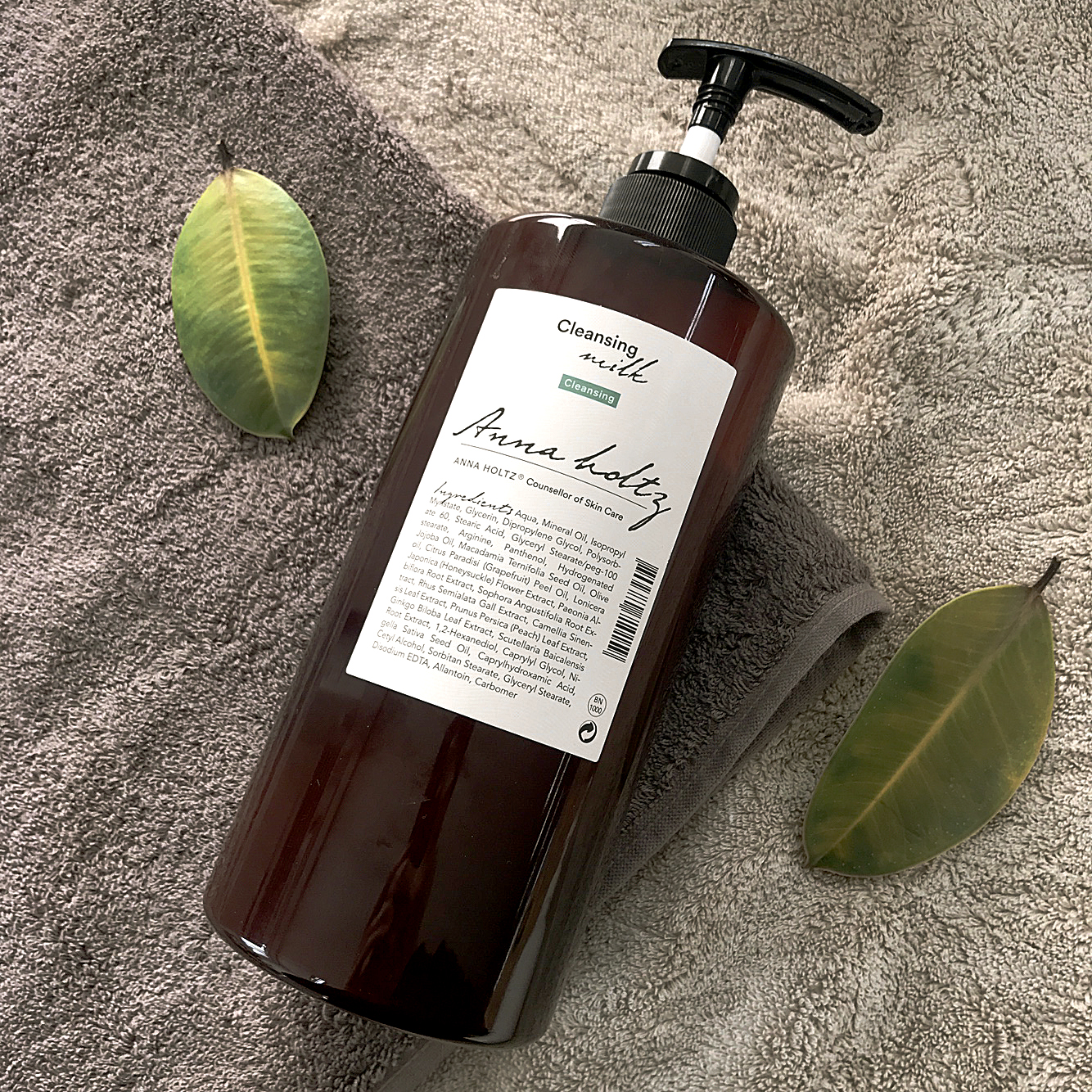 안나홀츠 약산성 우유 클렌징밀크 500ml 1000ml 클렌징로션 메이크업 선크림 리무버 - 상세 이미지 3