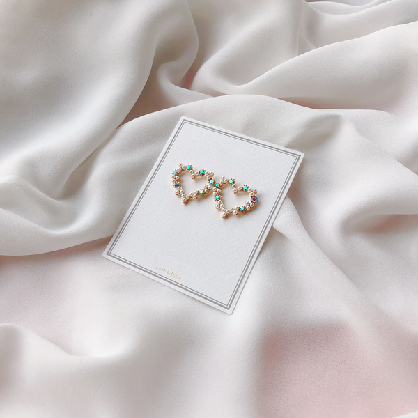 <b><p>Sugar Pel Cubic Het Erings 5col sp handmade</p></b><b><p>シュガー 真珠 キュービック ハートピアス 5色 春 ハンドメイド ディテールがきれい</p></b><br /><br /><p align='center'>