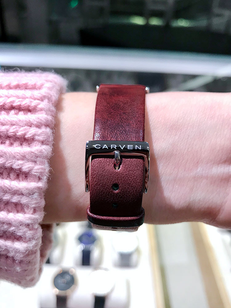 <b><p>CARVEN ALLURE CV602S-WH M.WN Women's Watches</p></b><b><p>カーヴェン 魅力 CV602S-WH M.WN レディース時計 ミニマルなスタイリング</p></b><br /><br /><p align='center'>