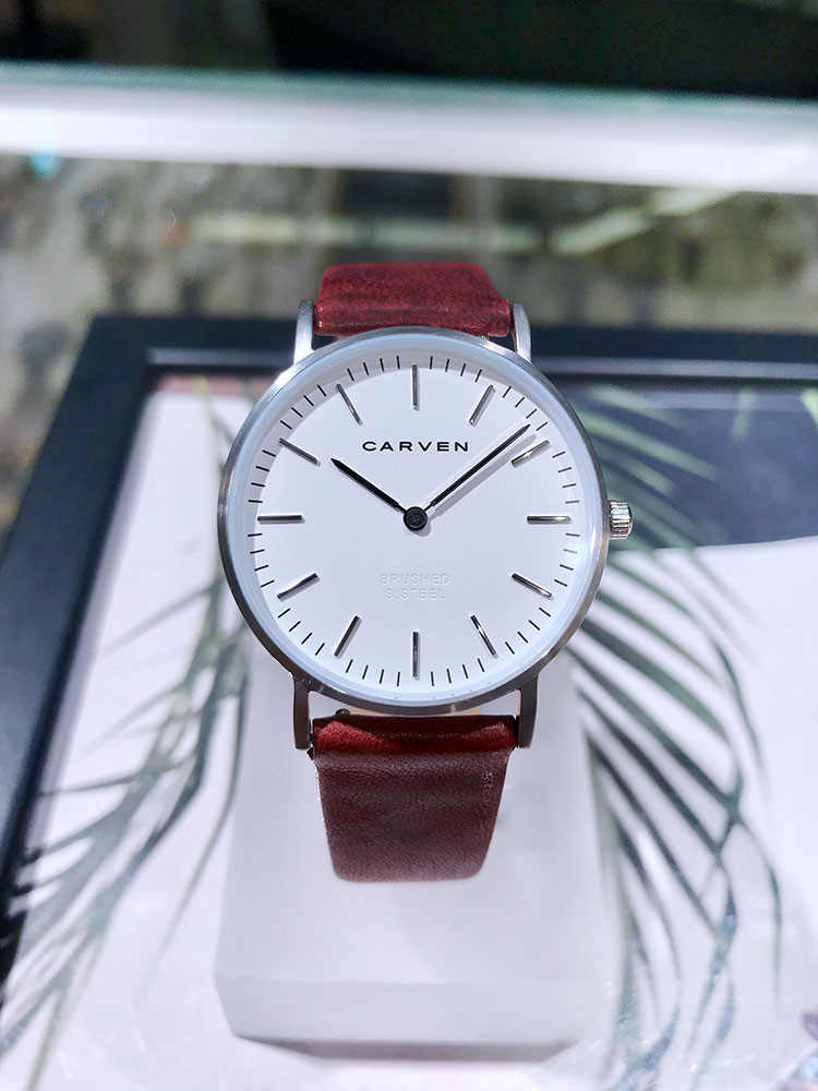 <b><p>CARVEN ALLURE CV602S-WH M.WN Women's Watches</p></b><b><p>カーヴェン 魅力 CV602S-WH M.WN レディース時計 ミニマルなスタイリング</p></b><br /><br /><p align='center'>