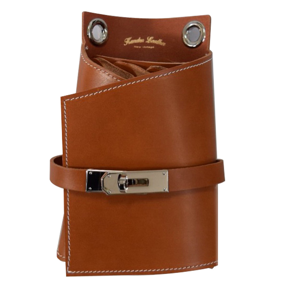 가죽가위집 켈리 탄  수제가죽 가위집 칸데오레더