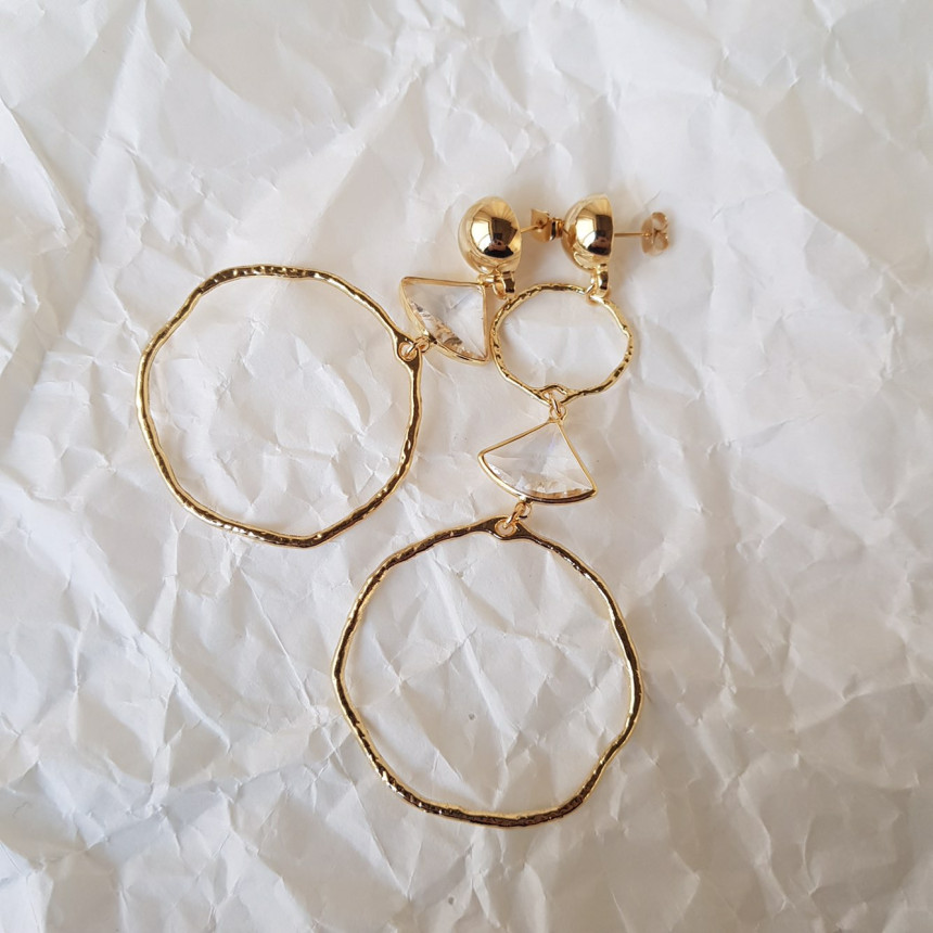 <b><p>Feing gold Unknown Lo Drop Earrs pot Luxurious</p></b><b><p>ペアリング ゴールド オンバル ロドロップピアス ポイント 高級感のあるアクセサリー</p></b><br /><br /><p align='center'>