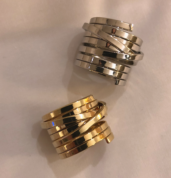 <b><p>Layered Ring 2 colors</p></b><b><p>層状 リング 2色</p></b><br /><br /><p align='center'>