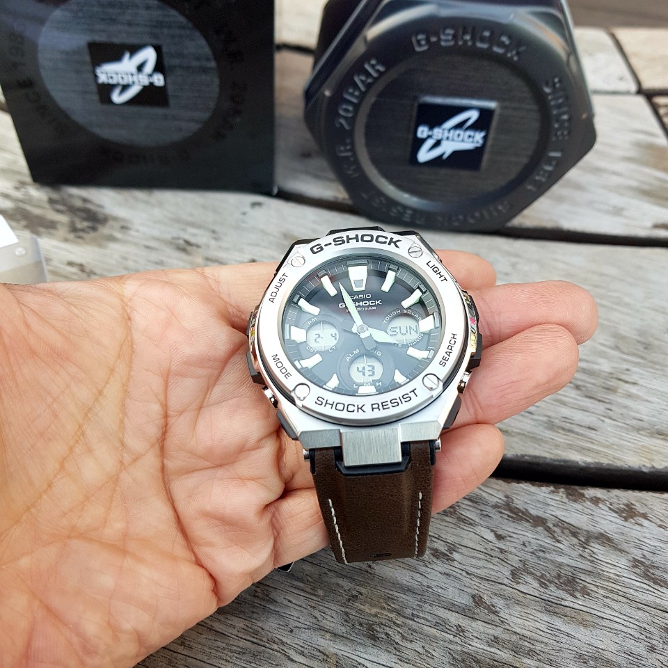 <b><p>Formal impt genuine Ji Steel Mod GST-S110</p></b><b><p>正規輸入純正 ジーショック 地スチール モデル GST-S110 00G 20L</p></b><br /><br /><p align='center'>