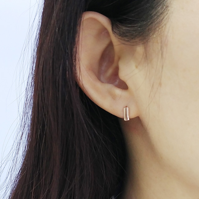 <b><p>14k mini round square One tch erg daily Aft</p></b><b><p>14k ミニ ラウンド 正方形 ワンタッチ イヤリング デイリー 耳突き抜け南湖</p></b><br /><br /><p align='center'>