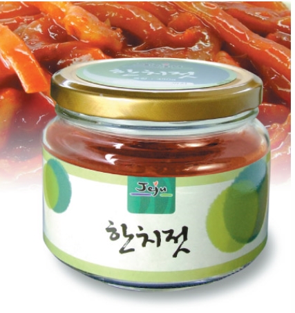 한치젓 한치젓갈 200g 오징어젓 오징어젓갈 - 상품 이미지