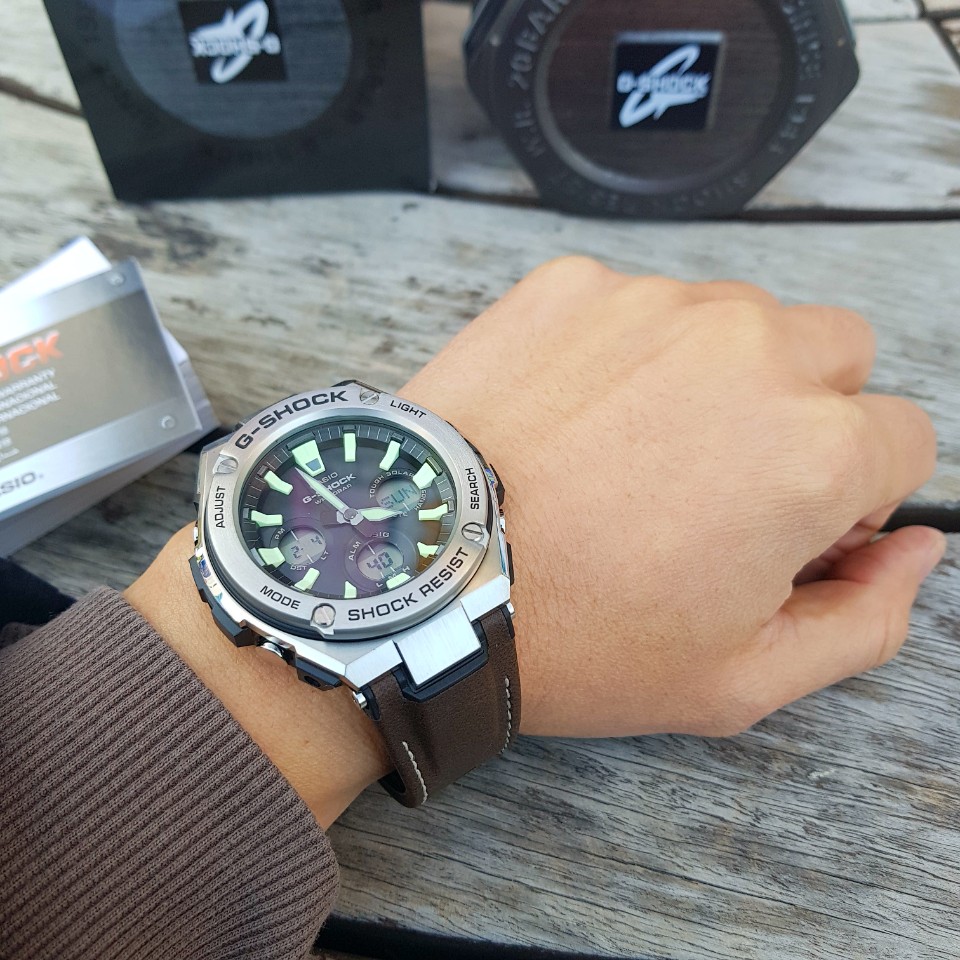 <b><p>Formal impt genuine Ji Steel Mod GST-S110</p></b><b><p>正規輸入純正 ジーショック 地スチール モデル GST-S110 00G 20L</p></b><br /><br /><p align='center'>