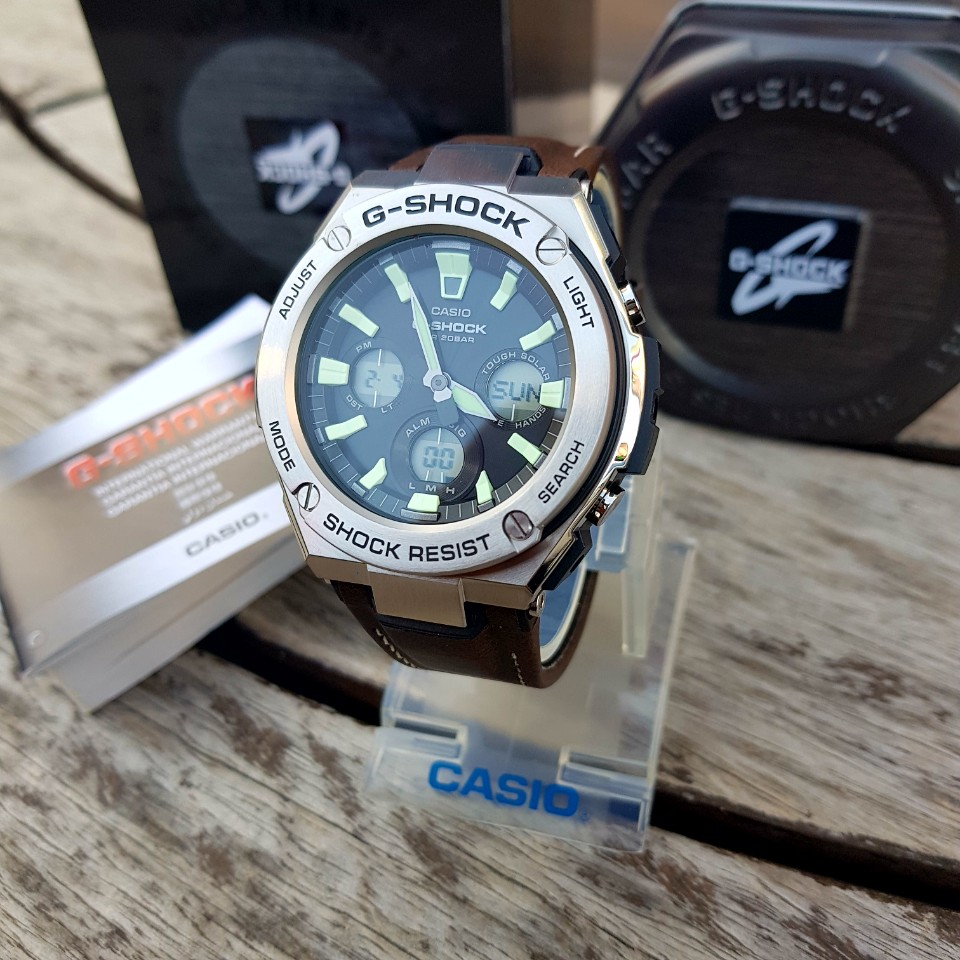 <b><p>Formal impt genuine Ji Steel Mod GST-S110</p></b><b><p>正規輸入純正 ジーショック 地スチール モデル GST-S110 00G 20L</p></b><br /><br /><p align='center'>