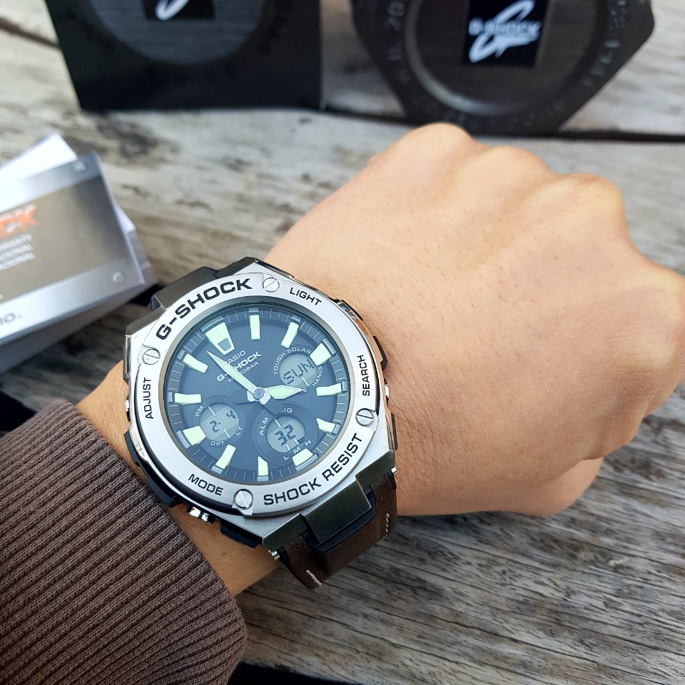 <b><p>Formal impt genuine Ji Steel Mod GST-S110</p></b><b><p>正規輸入純正 ジーショック 地スチール モデル GST-S110 00G 20L</p></b><br /><br /><p align='center'>