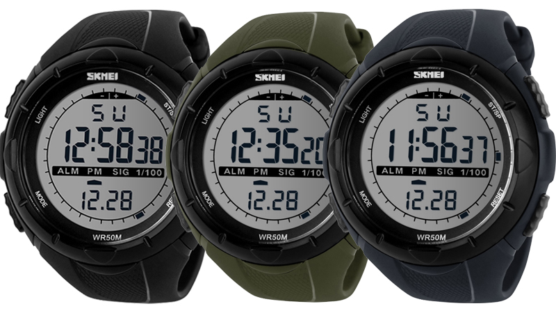 <b><p>Skmei male Waterproof Sports ches 3 cols</p></b><b><p>Skmei 男性 防水 スポーツウォッチ 3色 電子 手首</p></b><br /><br /><p align='center'>