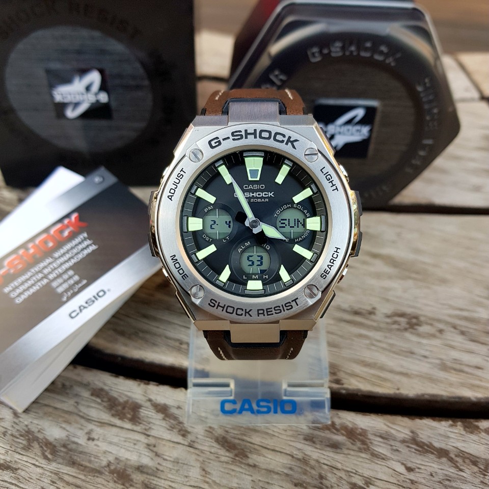 <b><p>Formal impt genuine Ji Steel Mod GST-S110</p></b><b><p>正規輸入純正 ジーショック 地スチール モデル GST-S110 00G 20L</p></b><br /><br /><p align='center'>