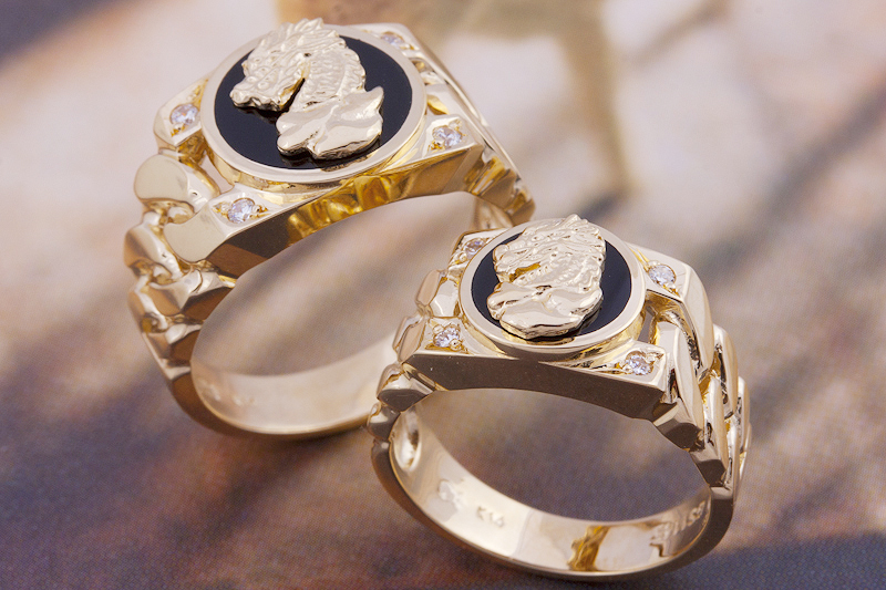 <b><p>14k 18k gold Dran Ring Coupl onyx DG5 friendship</p></b><b><p>14k 18k ゴールド 用リング カップ オニキス DG5 友情</p></b><br /><br /><p align='center'>