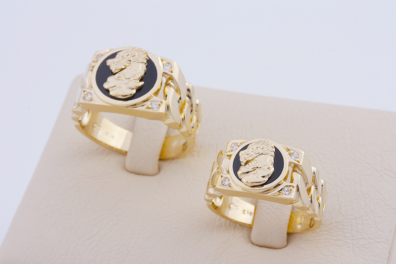 <b><p>14k 18k gold Dran Ring Coupl onyx DG5 friendship</p></b><b><p>14k 18k ゴールド 用リング カップ オニキス DG5 友情</p></b><br /><br /><p align='center'>