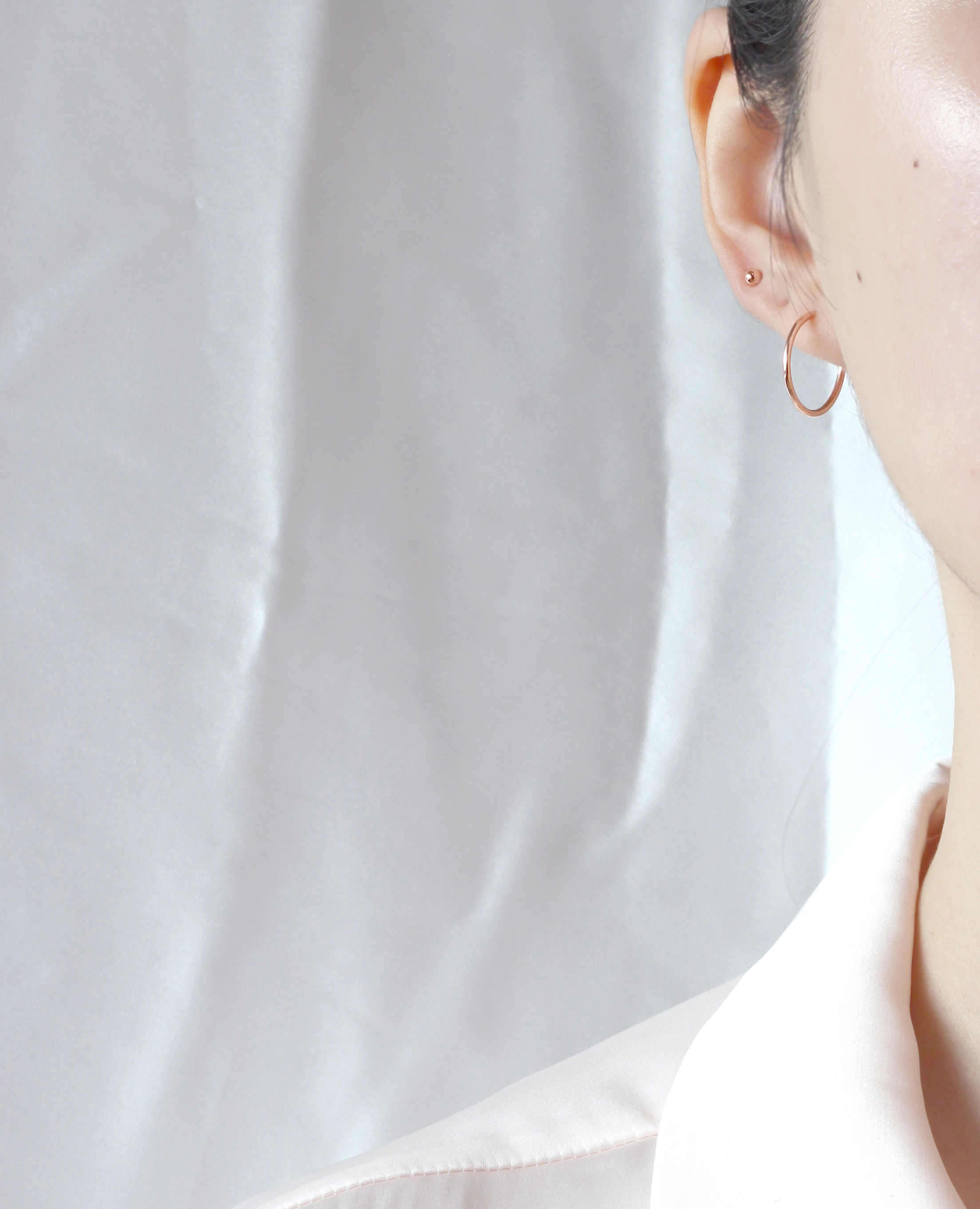 <b><p>14k Rose Gold small earring Twenties wom</p></b><b><p>14k ローズゴールド 小さな イヤリング 20代の女性 中高生 シンプル デイリー</p></b><br /><br /><p align='center'>