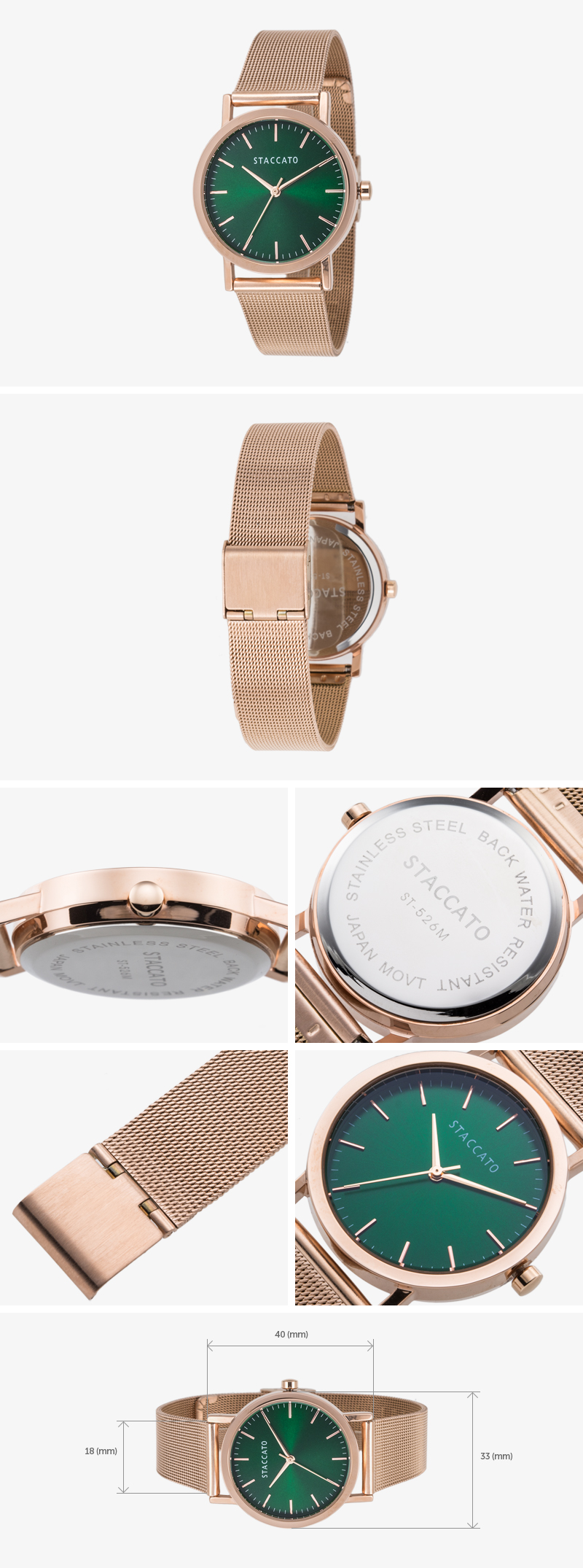 <b><p>Staccato ST1591R man steal clock wri 20's</p></b><b><p>スタッカート ST1591R 男 スチール 時計 手首 20代 お好み狙撃 高級感のある雰囲気</p></b><br /><br /><p align='center'>