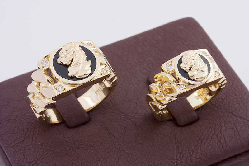 <b><p>14k 18k gold Dran Ring Coupl onyx DG5 friendship</p></b><b><p>14k 18k ゴールド 用リング カップ オニキス DG5 友情</p></b><br /><br /><p align='center'>