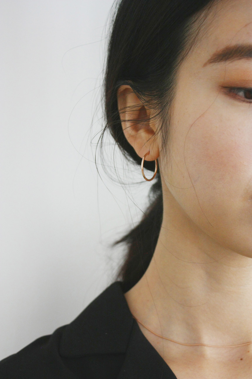 <b><p>rose gold earring 14K Modern Antique Simple</p></b><b><p>ローズ ゴールド イヤリング 14K モダンな アンティークな シンプル 女性</p></b><br /><br /><p align='center'>