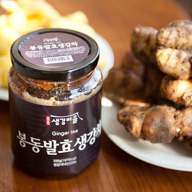 국산생강차 통째로 갈아만든 수제 발효차 - 상세 이미지 3