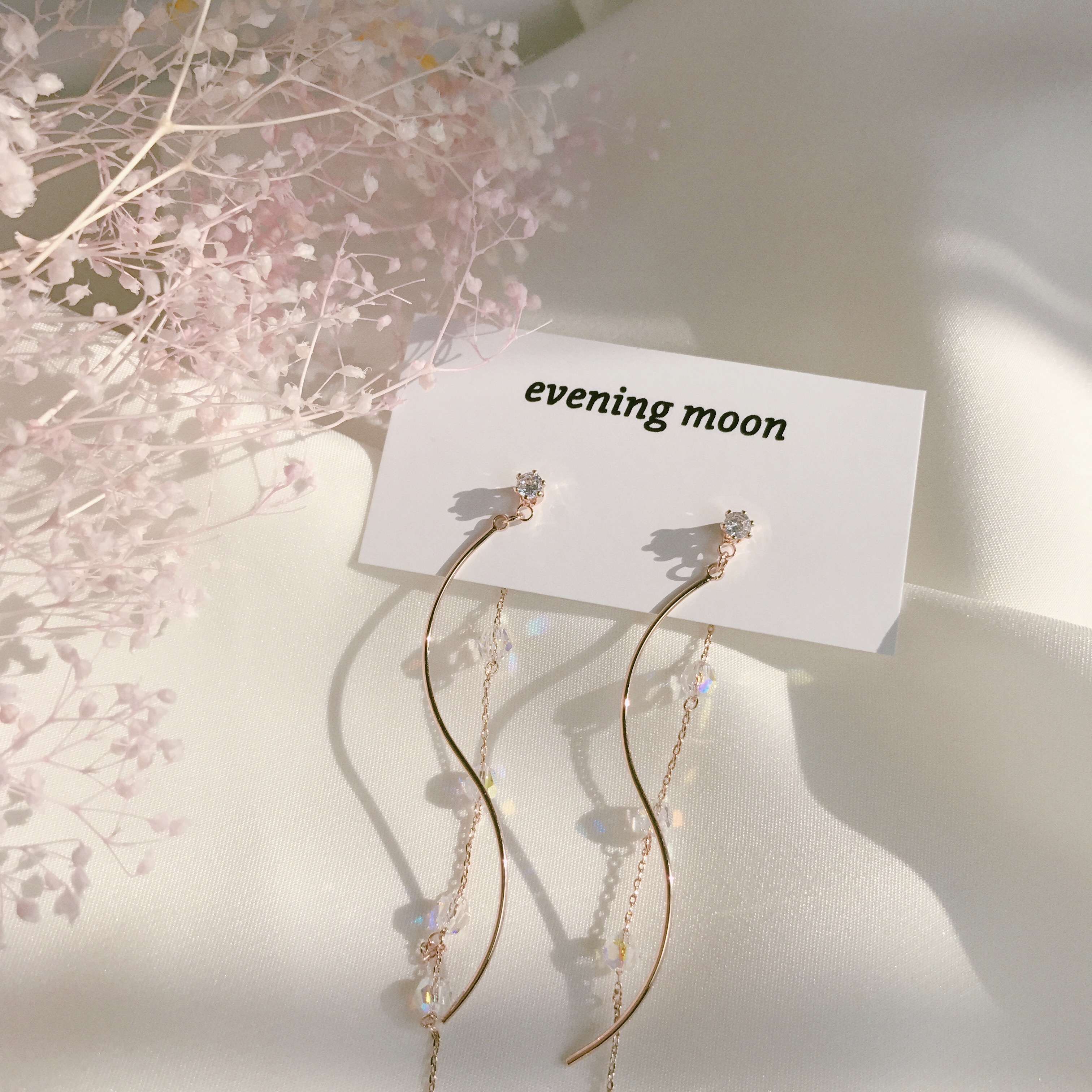 <b><p>spring body Rose Gold Lo Drop ear 12 ecies</p></b><b><p>春 個人 ローズゴールド ロング ドロップ イヤリ 12種 ウンチム 女性らしい</p></b><br /><br /><p align='center'>