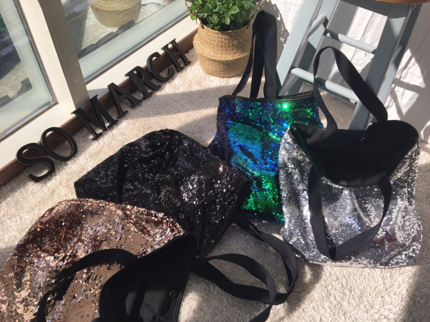 <b><p>SO MARCH Panchaku Sequin Show Pobec Bag Eco</p></b><b><p>SO MARCHパンチャクスパンコールショーポベクバッグエコバックトートバッグショルダーバッグ素材</p></b><br /><br /><p align='center'>