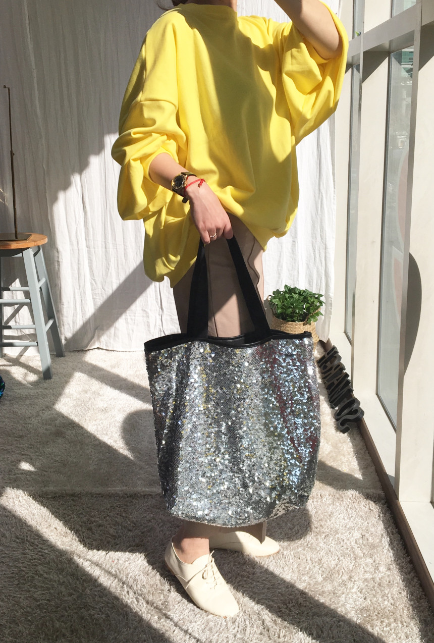<b><p>SO MARCH Panchaku Sequin Show Pobec Bag Eco</p></b><b><p>SO MARCHパンチャクスパンコールショーポベクバッグエコバックトートバッグショルダーバッグ素材</p></b><br /><br /><p align='center'>