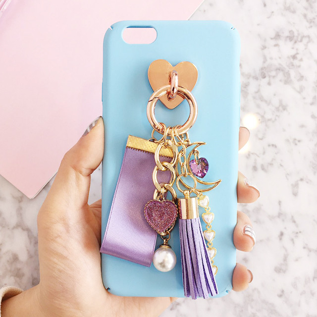 <b><p>Galaxy Note Months Heart Cubic Tassel Keyring</p></b><b><p>ギャラクシーノート8月のハートキュービックタッセルキーリングケースiPhone 8のガールフレンドの</p></b><br /><br /><p align='center'>