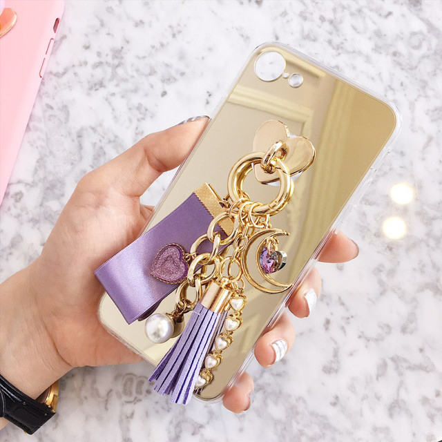 <b><p>Galaxy Note Months Heart Cubic Tassel Keyring</p></b><b><p>ギャラクシーノート8月のハートキュービックタッセルキーリングケースiPhone 8のガールフレンドの</p></b><br /><br /><p align='center'>