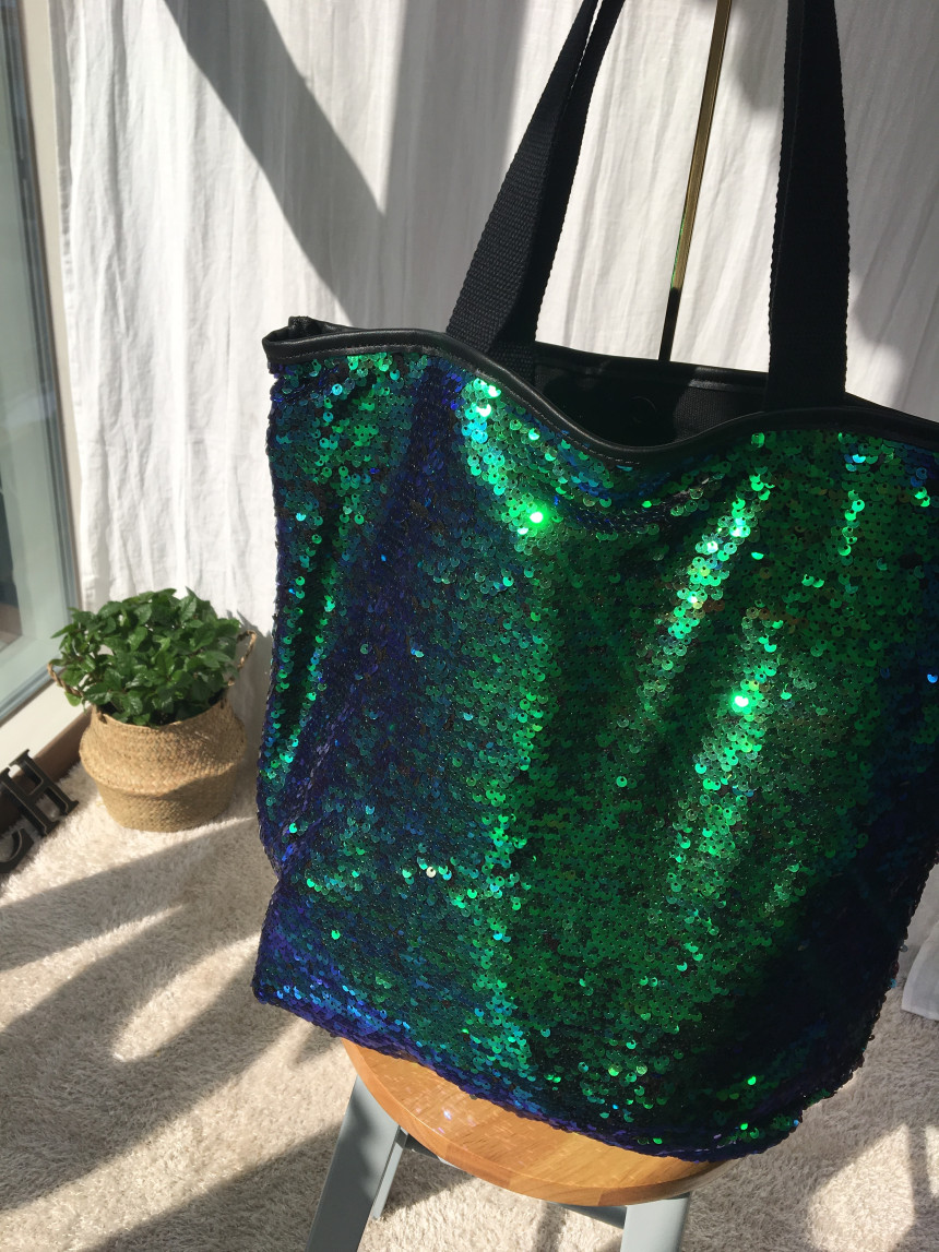 <b><p>SO MARCH Panchaku Sequin Show Pobec Bag Eco</p></b><b><p>SO MARCHパンチャクスパンコールショーポベクバッグエコバックトートバッグショルダーバッグ素材</p></b><br /><br /><p align='center'>