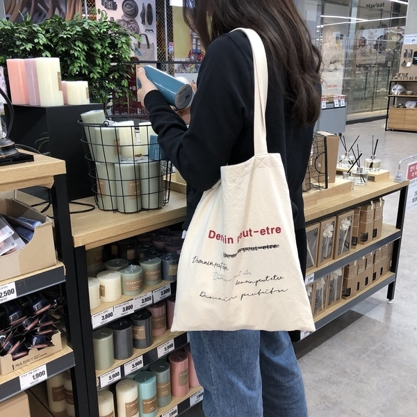 <b><p>Self-made lettering Eco-back ceased sp Hand</p></b><b><p>自主制作レタリングエコバッグ・デ・マンベク春バッグハンドメイド商品カジュアルな20代の女性</p></b><br /><br /><p align='center'>