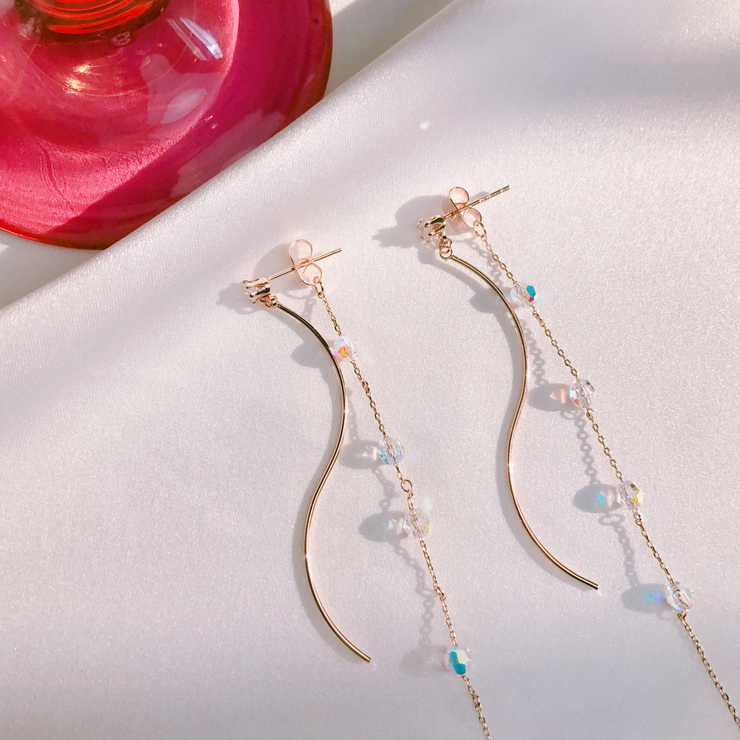 <b><p>spring body Rose Gold Lo Drop ear 12 ecies</p></b><b><p>春 個人 ローズゴールド ロング ドロップ イヤリ 12種 ウンチム 女性らしい</p></b><br /><br /><p align='center'>