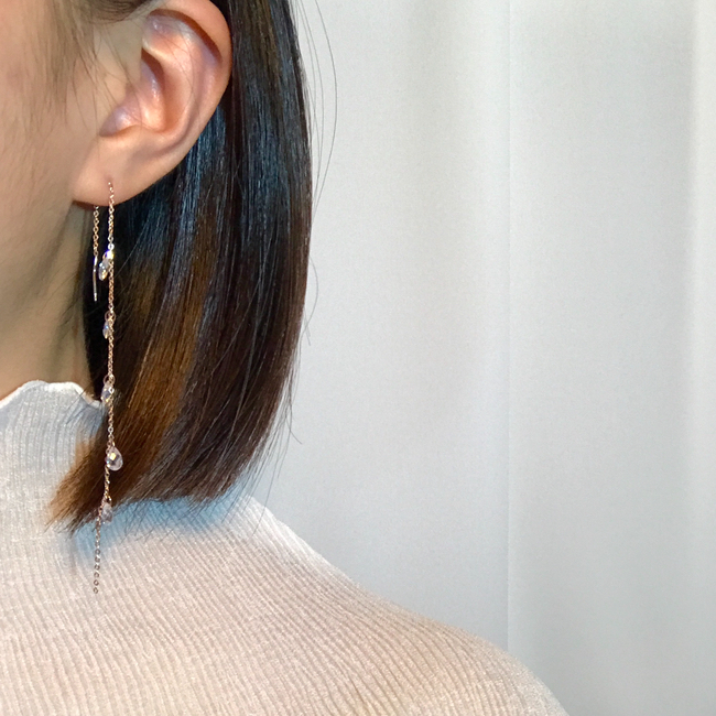 <b><p>spring body Rose Gold Lo Drop ear 12 ecies</p></b><b><p>春 個人 ローズゴールド ロング ドロップ イヤリ 12種 ウンチム 女性らしい</p></b><br /><br /><p align='center'>