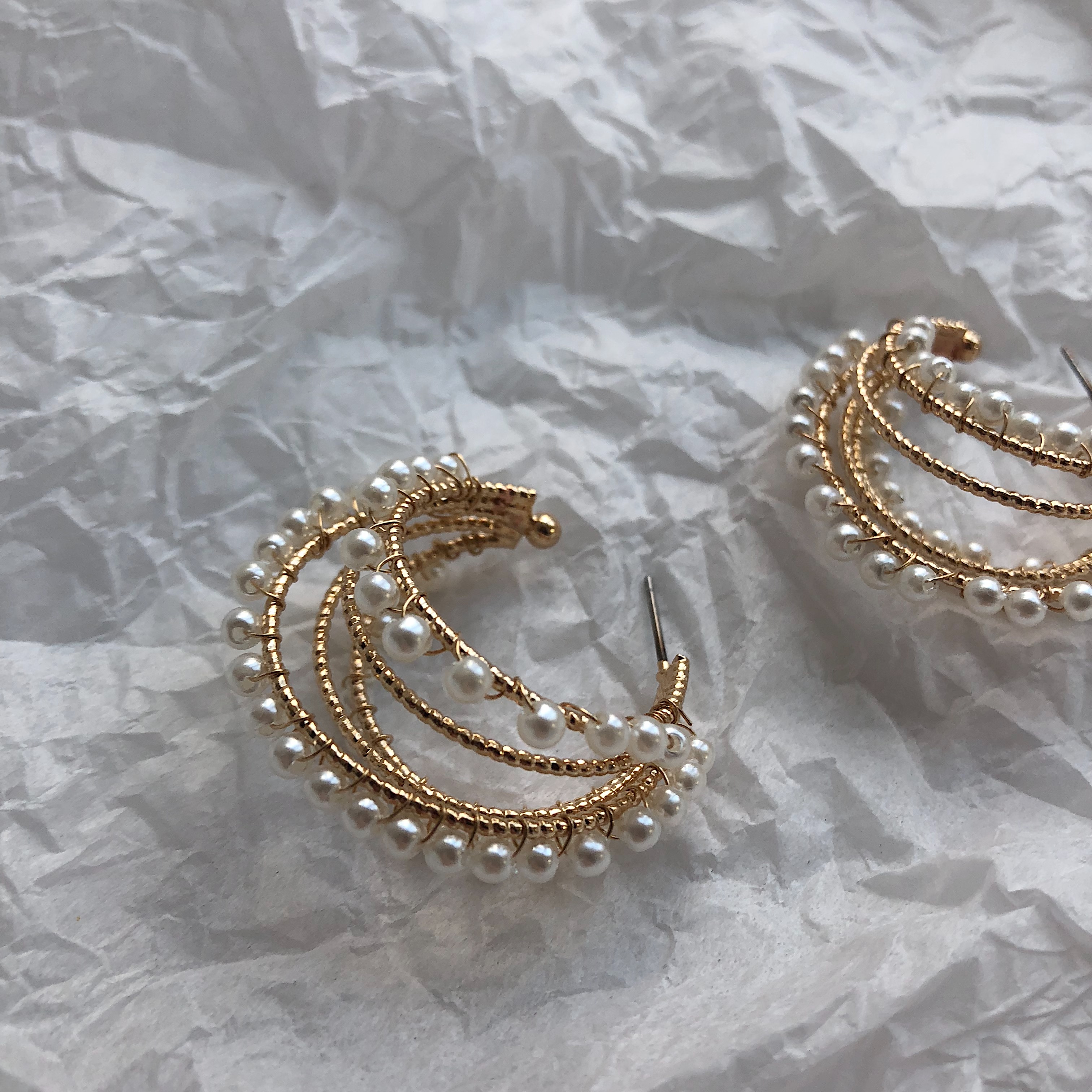 <b><p>Moonlight Bold Earrings silver Roseg Hand</p></b><b><p>ムーンライト ボールドピアス シルバー ローズゴ ハンドメイ 925 パロップ ヴィンテージ</p></b><br /><br /><p align='center'>