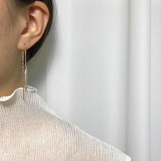 <b><p>spring body Rose Gold Lo Drop ear 12 ecies</p></b><b><p>春 個人 ローズゴールド ロング ドロップ イヤリ 12種 ウンチム 女性らしい</p></b><br /><br /><p align='center'>