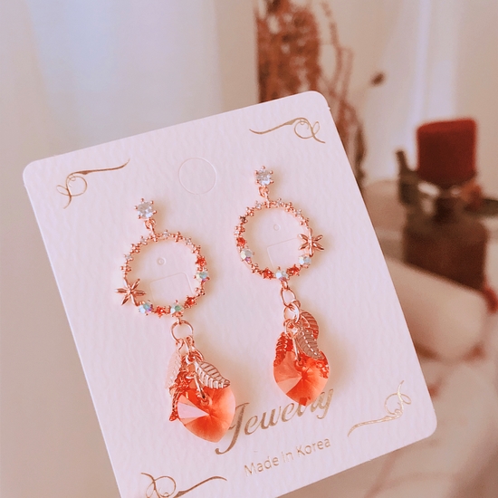 <b><p>Grapefruit syp Heart Erings Good pot cycle</p></b><b><p>グレープフルーツシロップ ハートピアス ポイントサイクル良い ケバケバした ユニークアクセサリー</p></b><br /><br /><p align='center'>