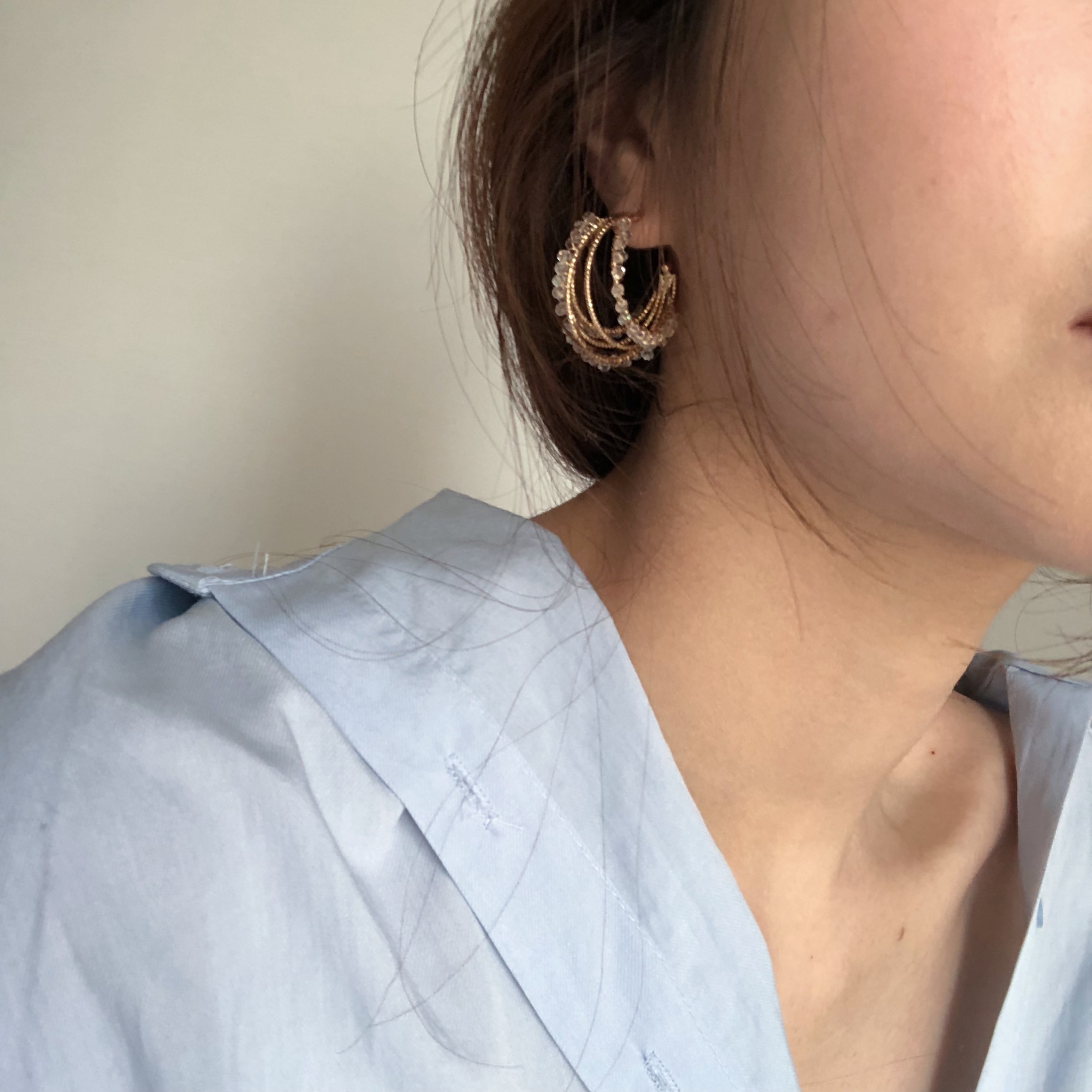 <b><p>Moonlight Bold Earrings silver Roseg Hand</p></b><b><p>ムーンライト ボールドピアス シルバー ローズゴ ハンドメイ 925 パロップ ヴィンテージ</p></b><br /><br /><p align='center'>