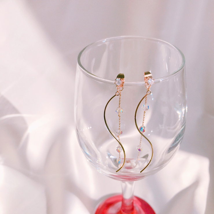 <b><p>spring body Rose Gold Lo Drop ear 12 ecies</p></b><b><p>春 個人 ローズゴールド ロング ドロップ イヤリ 12種 ウンチム 女性らしい</p></b><br /><br /><p align='center'>