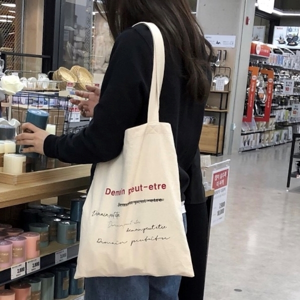 <b><p>Self-made lettering Eco-back ceased sp Hand</p></b><b><p>自主制作レタリングエコバッグ・デ・マンベク春バッグハンドメイド商品カジュアルな20代の女性</p></b><br /><br /><p align='center'>