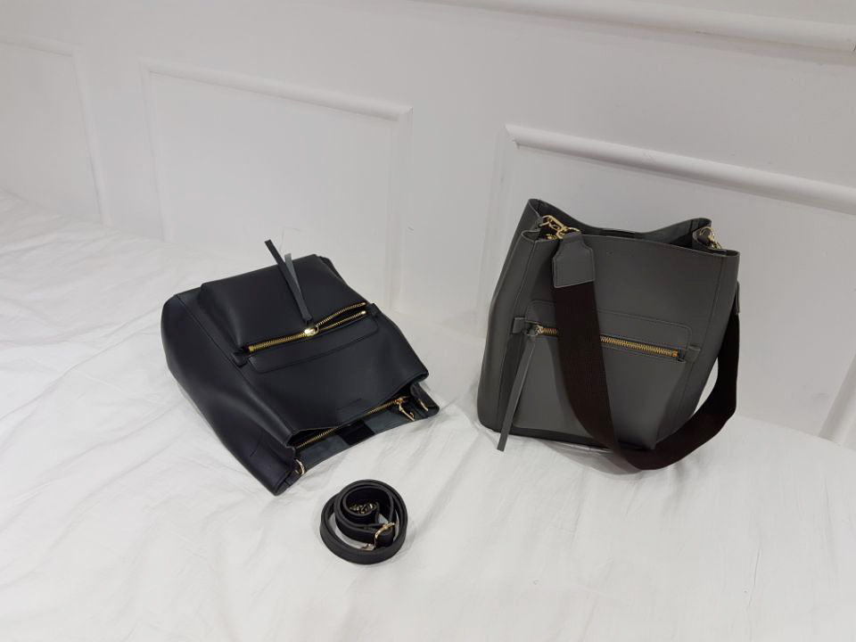 <b><p>Daily zipper pocket should bag color bu Hobo</p></b><b><p>デイリーファスナーポケットショルダーバッグ9色バケットバッグホーボーバッグオススメバッグ20代の女性</p></b><br /><br /><p align='center'>