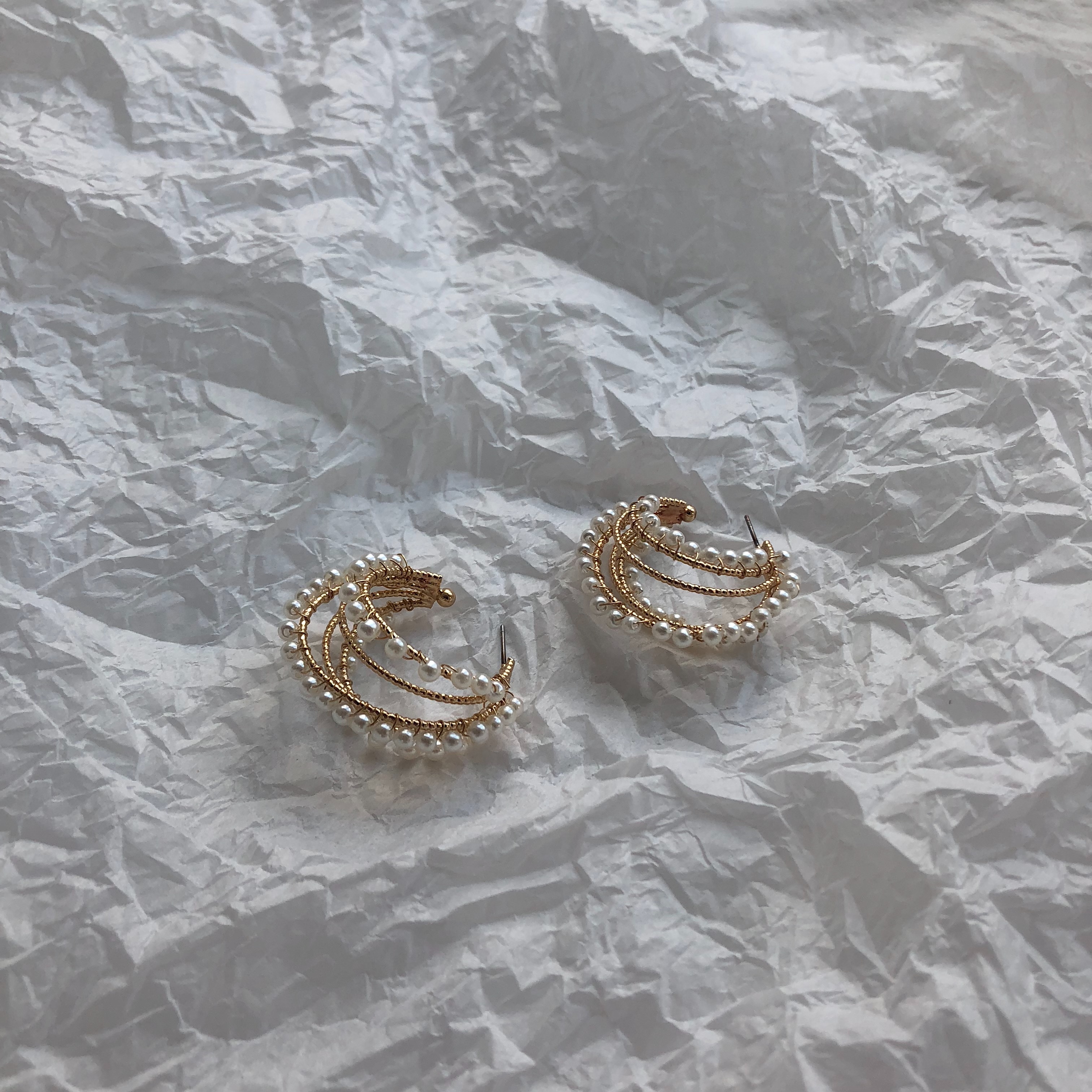 <b><p>Moonlight Bold Earrings silver Roseg Hand</p></b><b><p>ムーンライト ボールドピアス シルバー ローズゴ ハンドメイ 925 パロップ ヴィンテージ</p></b><br /><br /><p align='center'>