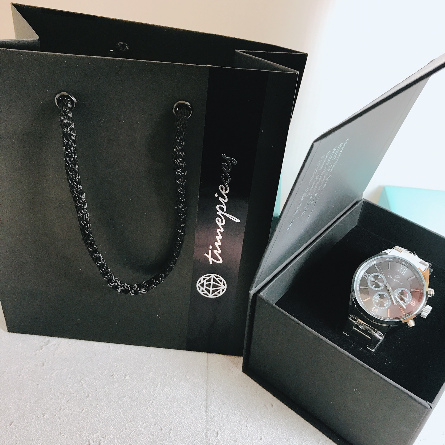 <b><p>OST Homme Black Edition Men's tal Watch</p></b><b><p>OSTオムブラックエディション男性メタル時計 ネイビー、グレー OTM118201FLS</p></b><br /><br /><p align='center'>